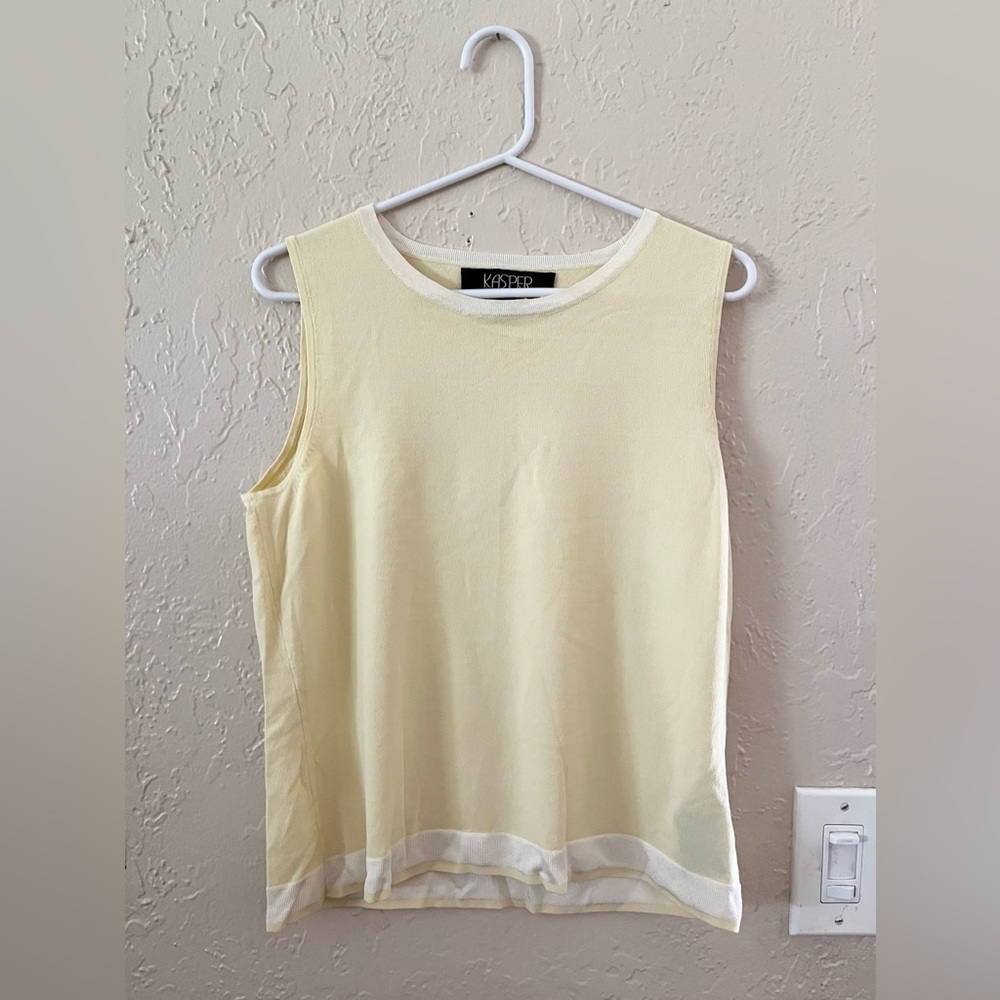Kasper Yellow Tanktop